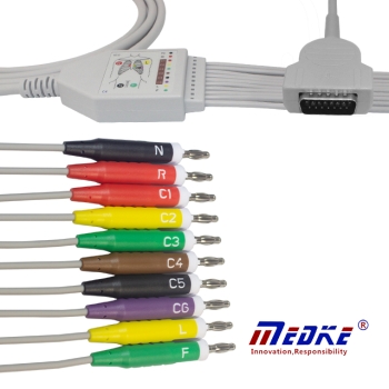 Kabel EKG do GE-Marquette (10/IEC)